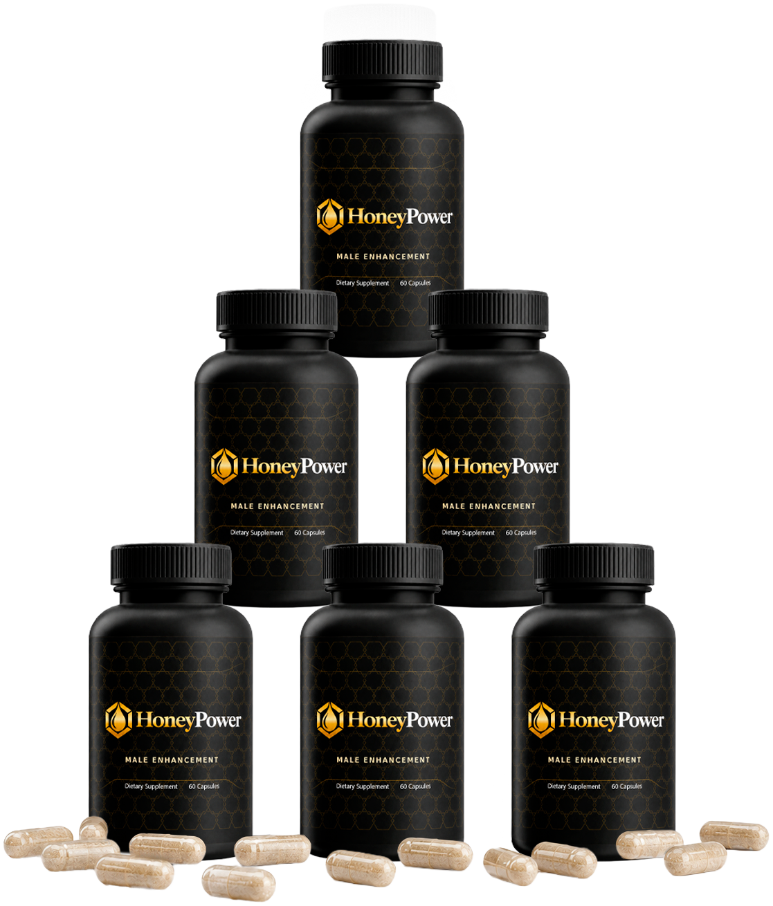 HoneyPower 6-bottle pack