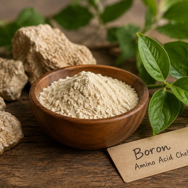 Boron amino acid chelate